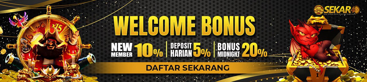 Sekar4D Welcome Bonus